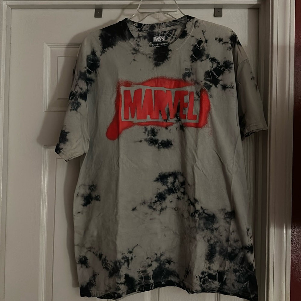 Marvel tie dye shirt